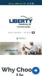 Mobile Screenshot of libertyhealthcare.co.nz